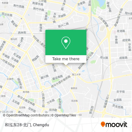 和泓东28-北门 map