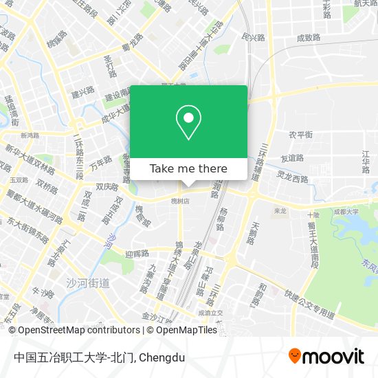 中国五冶职工大学-北门 map