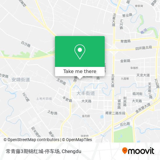 常青藤3期锦红城-停车场 map