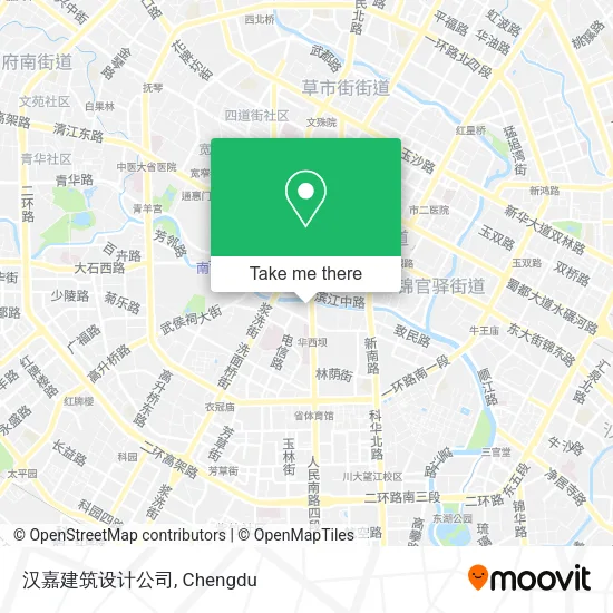 汉嘉建筑设计公司 map