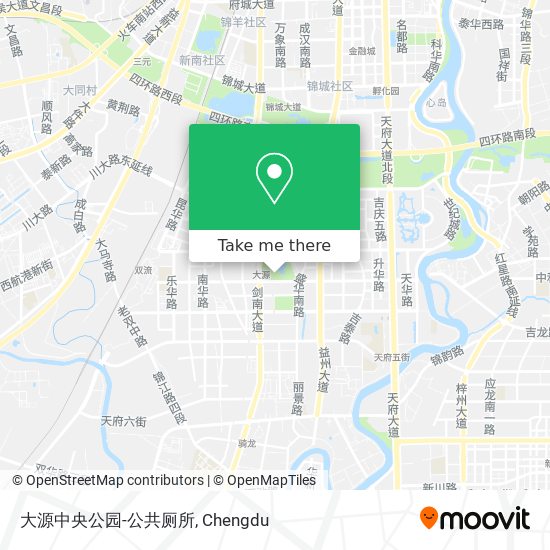 大源中央公园-公共厕所 map