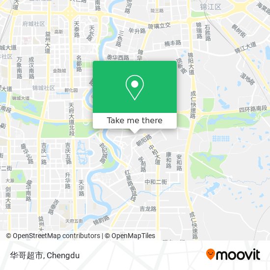 华哥超市 map