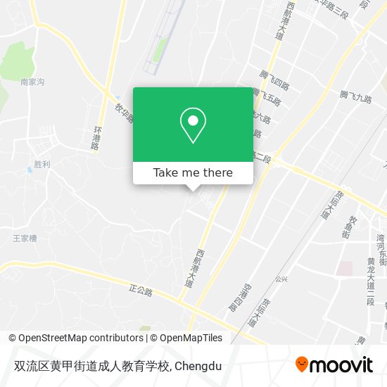 双流区黄甲街道成人教育学校 map