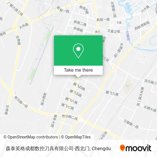 森泰英格成都数控刀具有限公司-西北门 map