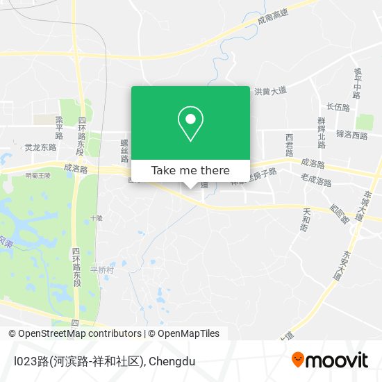 l023路(河滨路-祥和社区) map