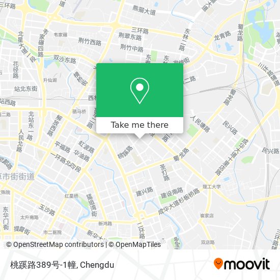 桃蹊路389号-1幢 map