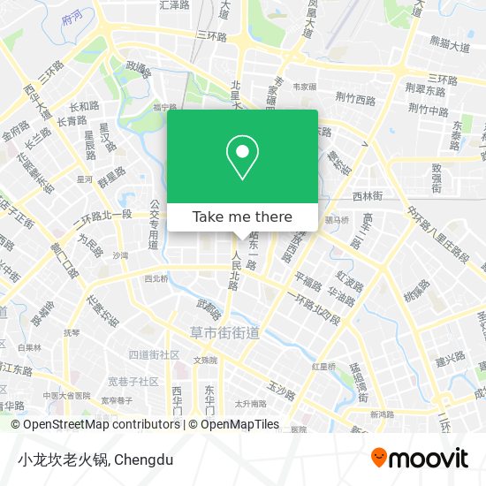 小龙坎老火锅 map