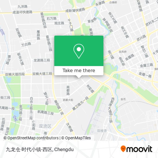 九龙仓·时代小镇-西区 map