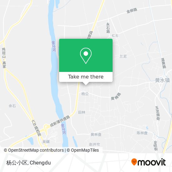 杨公小区 map