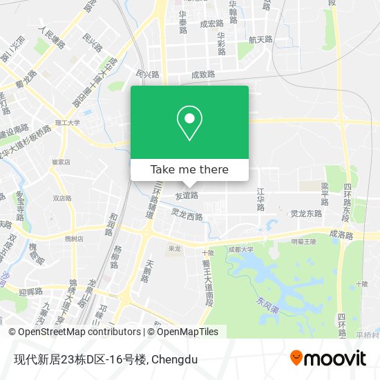 现代新居23栋D区-16号楼 map