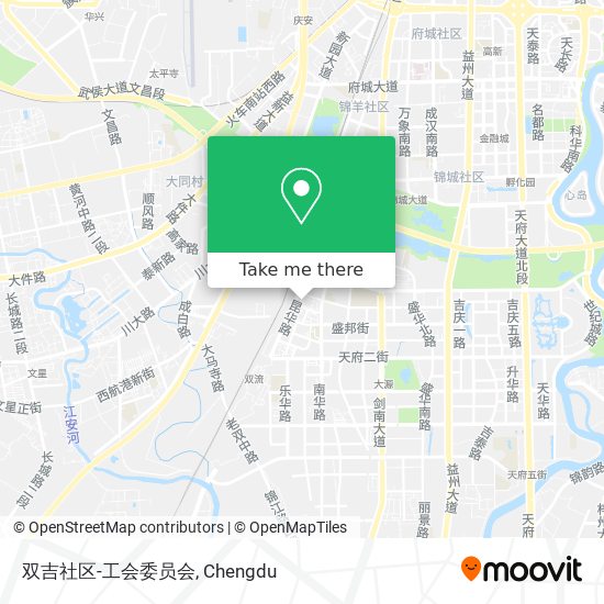 双吉社区-工会委员会 map