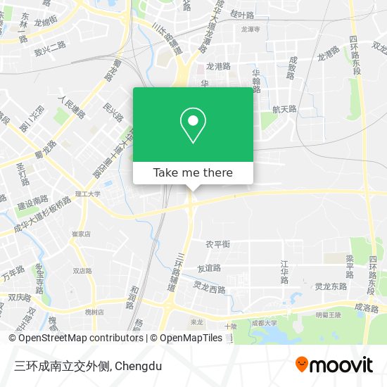 三环成南立交外侧 map