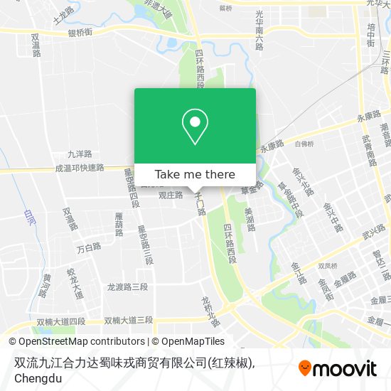 双流九江合力达蜀味戎商贸有限公司(红辣椒) map