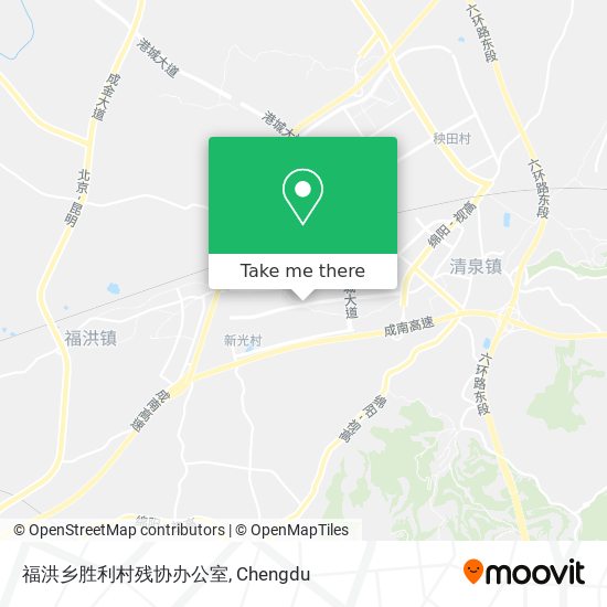 福洪乡胜利村残协办公室 map