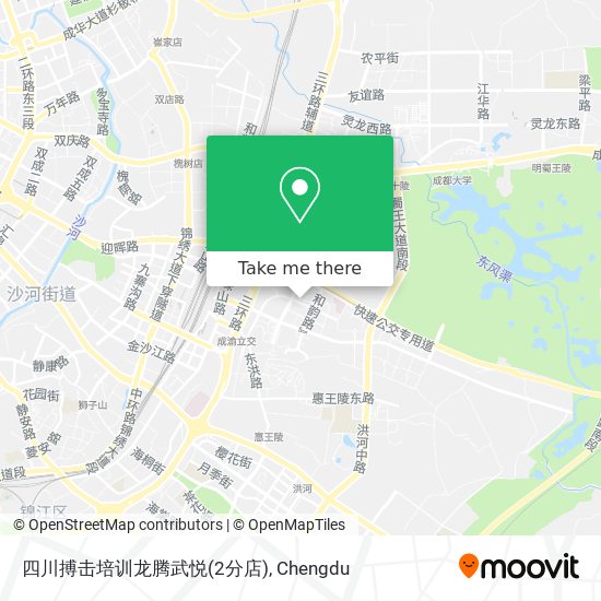 四川搏击培训龙腾武悦(2分店) map