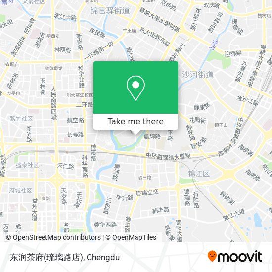 东润茶府(琉璃路店) map