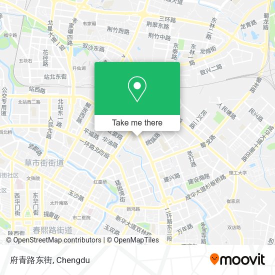府青路东街 map