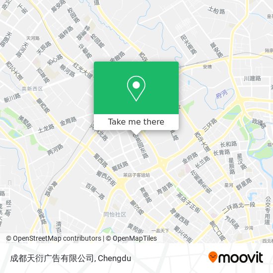 成都天衍广告有限公司 map
