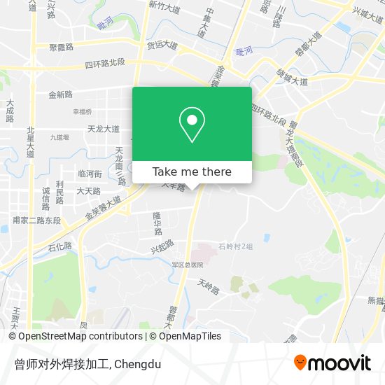 曾师对外焊接加工 map