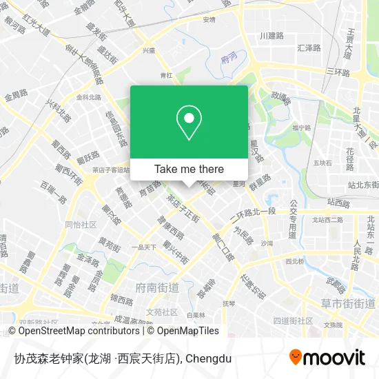 协茂森老钟家(龙湖 ·西宸天街店) map