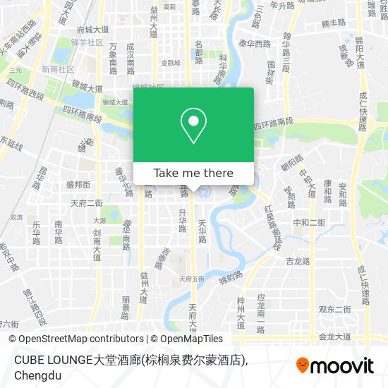 CUBE LOUNGE大堂酒廊(棕榈泉费尔蒙酒店) map