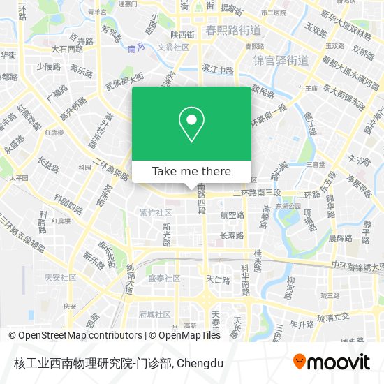 核工业西南物理研究院-门诊部 map