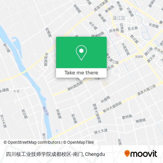 四川核工业技师学院成都校区-南门 map
