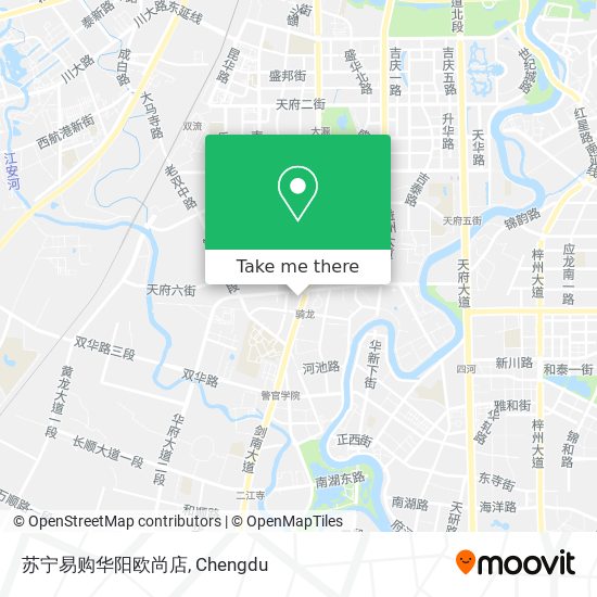 苏宁易购华阳欧尚店 map