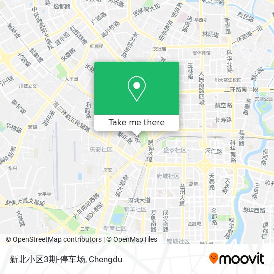 新北小区3期-停车场 map