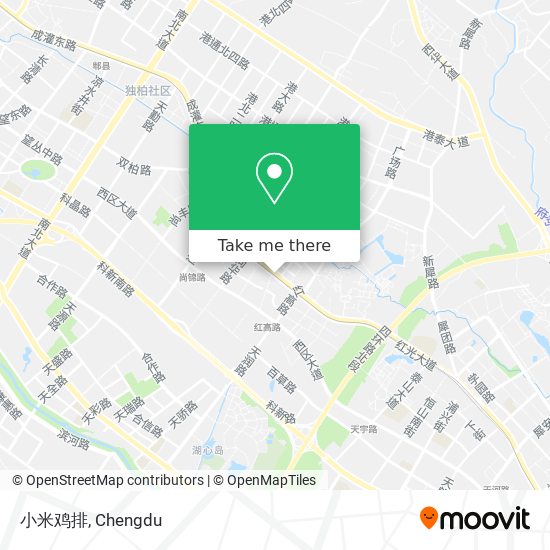 小米鸡排 map