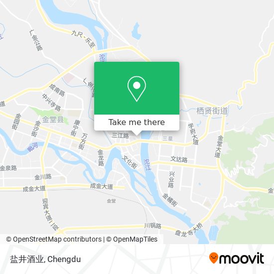 盐井酒业 map