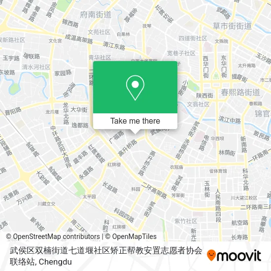 武侯区双楠街道七道堰社区矫正帮教安置志愿者协会联络站 map