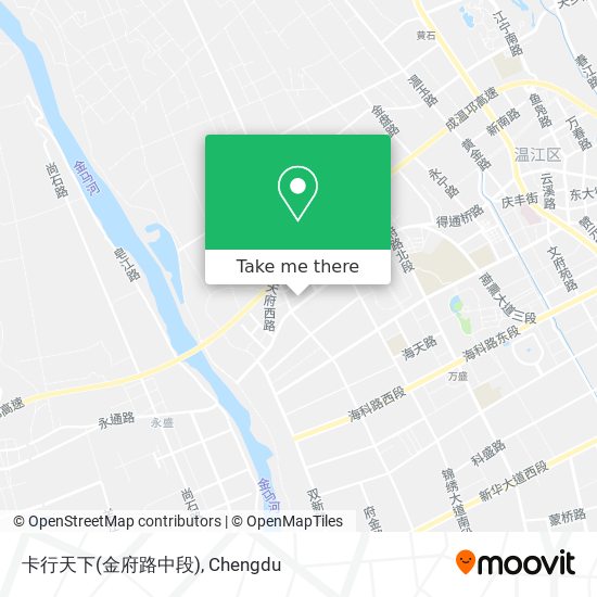 卡行天下(金府路中段) map