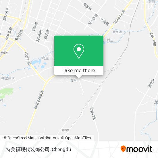 特美福现代装饰公司 map