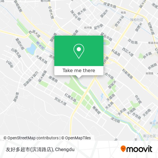 友好多超市(滨清路店) map