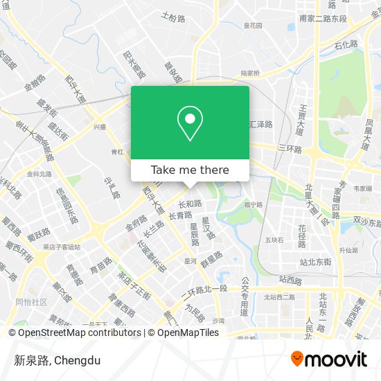 新泉路 map