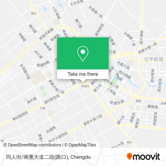 同人街/南熏大道二段(路口) map