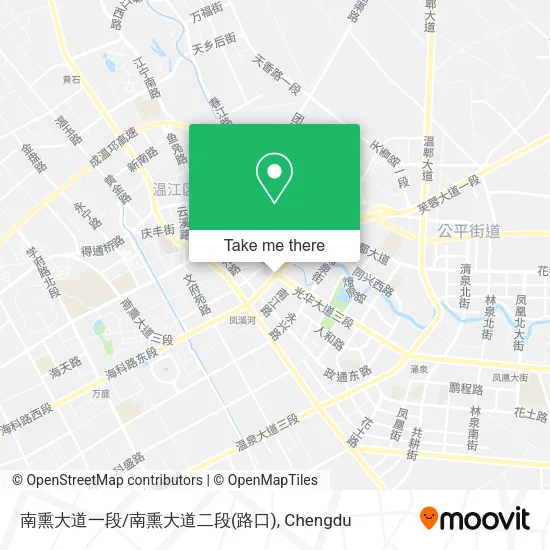 南熏大道一段/南熏大道二段(路口) map