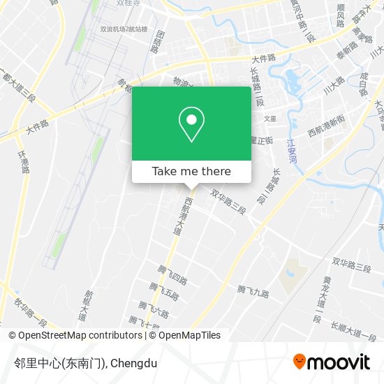 邻里中心(东南门) map