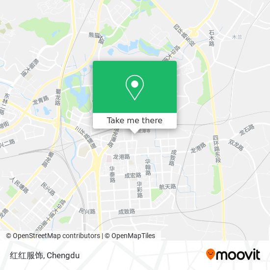 红红服饰 map