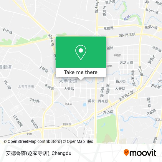 安德鲁森(赵家寺店) map