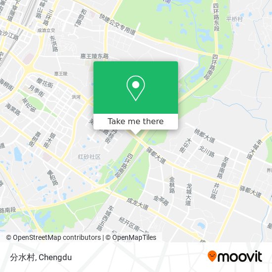 分水村 map
