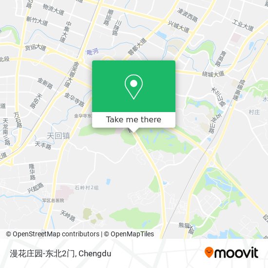漫花庄园-东北2门 map