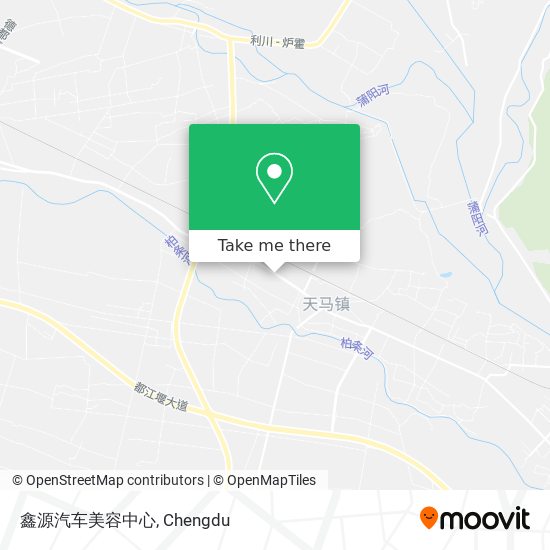 鑫源汽车美容中心 map