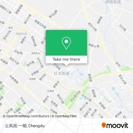 云凤苑-一期 map