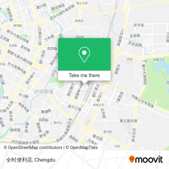 全时便利店 map