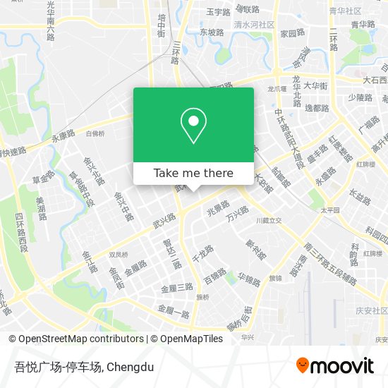吾悦广场-停车场 map