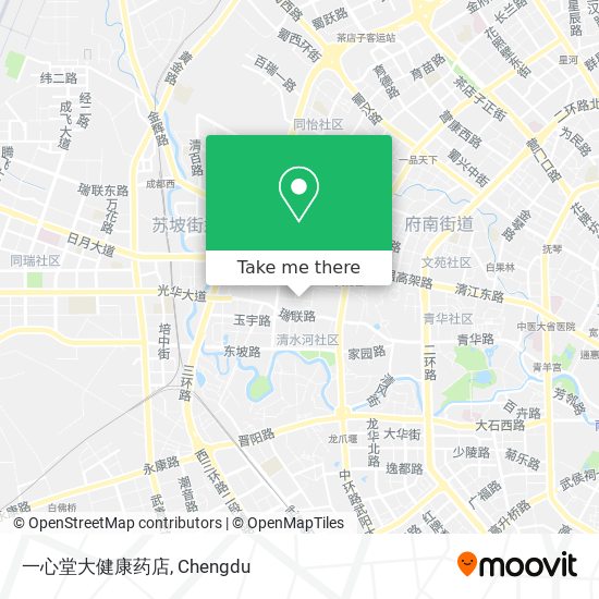 一心堂大健康药店 map