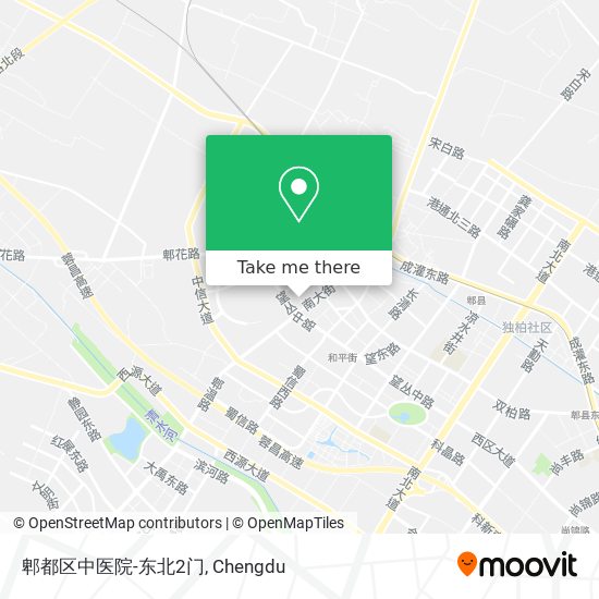 郫都区中医院-东北2门 map