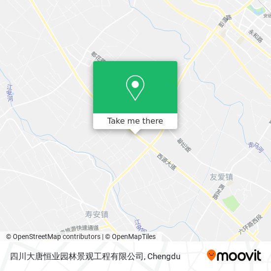 四川大唐恒业园林景观工程有限公司 map